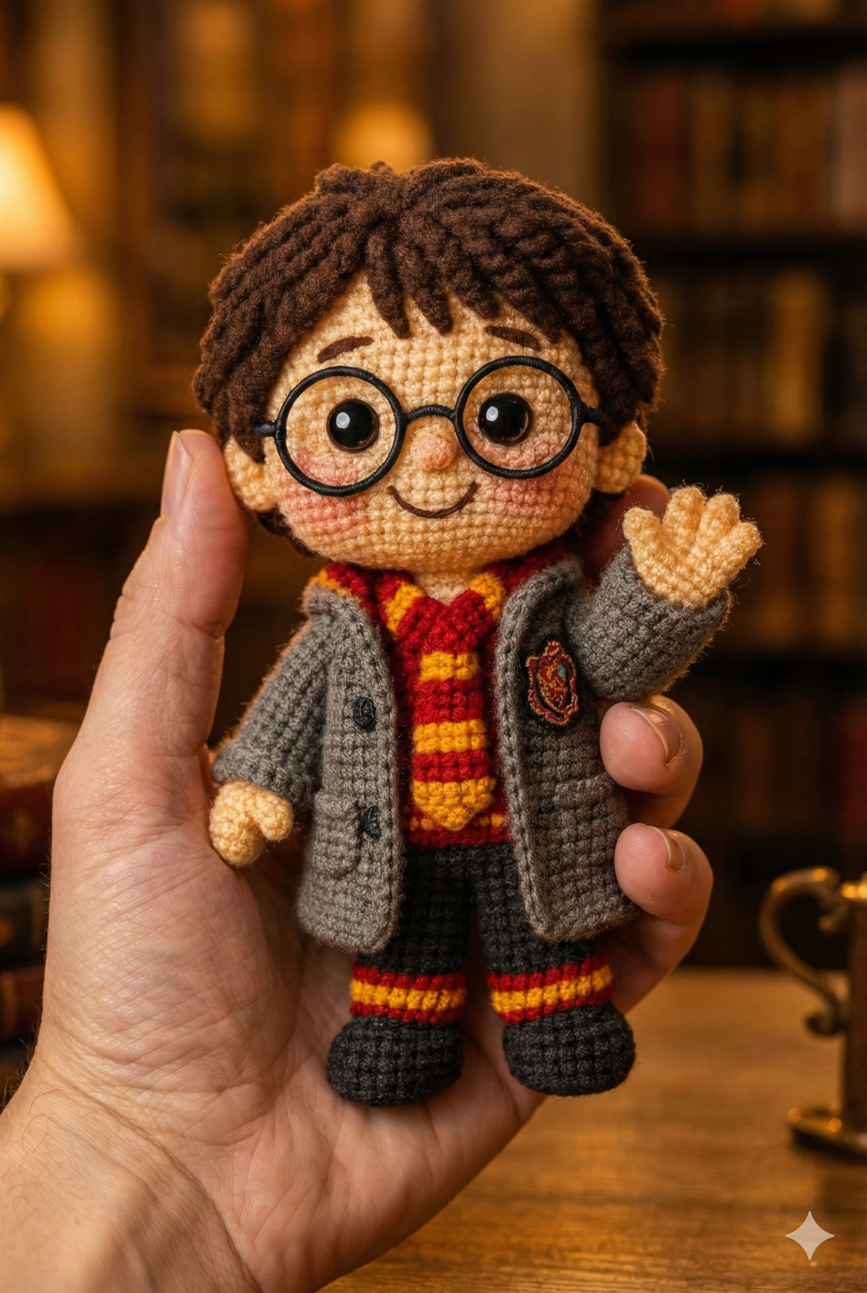 Ursinho Amigurumi Feito a Mão